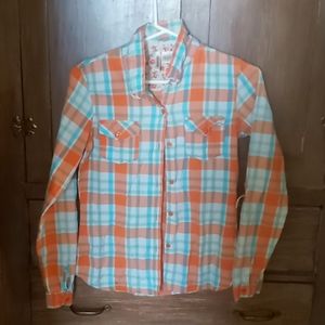 Orange flannel